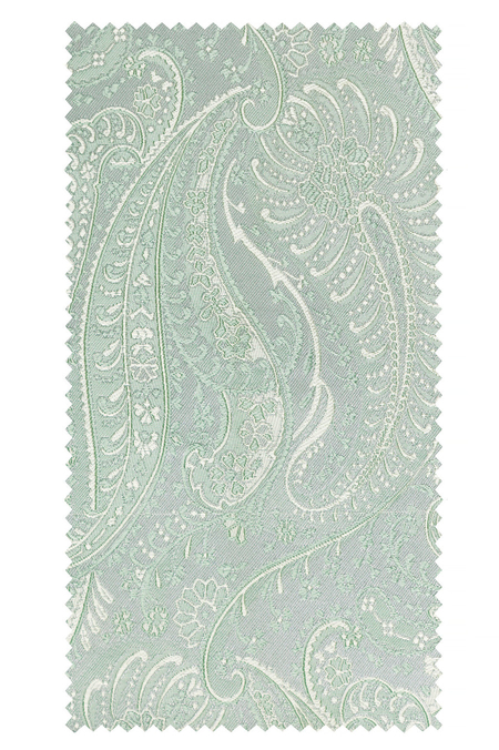 Zielony Żakard we Wzór