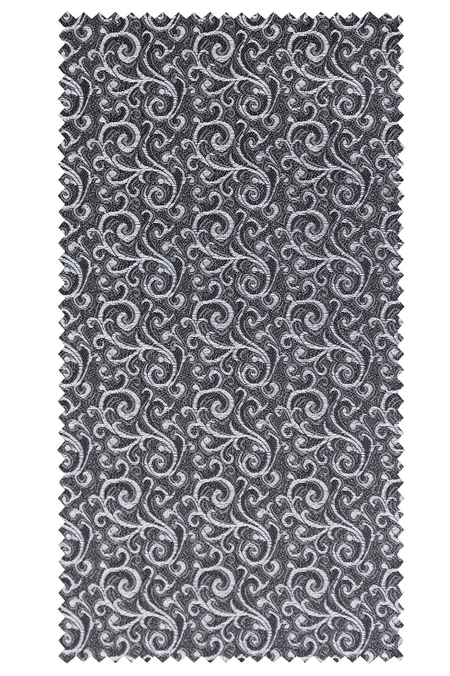 Srebrny Żakard we Wzór