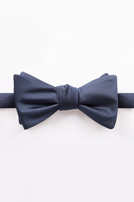 Mucha Jedwabna Granatowa