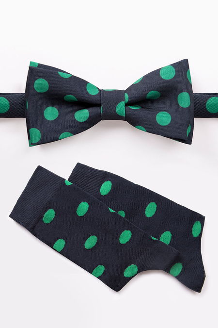 Zestaw Mucha i Skarpety w Grochy