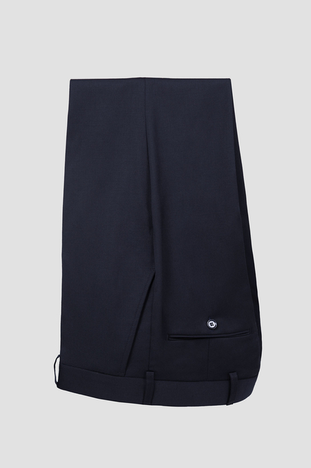 Spodnie Biznesowe Granatowe