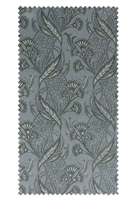 Szary Żakard we Wzór