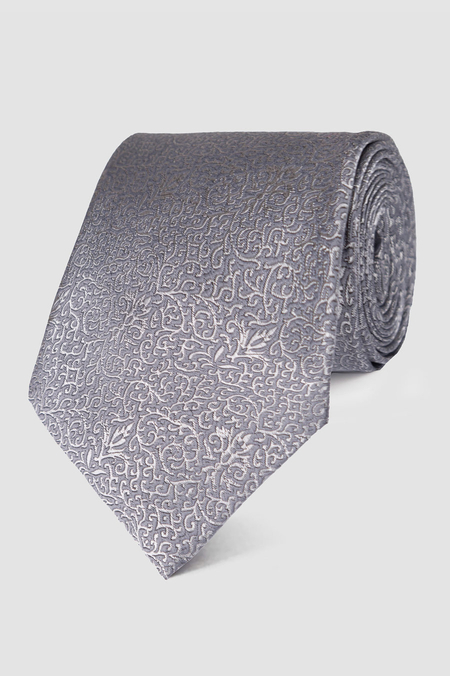 Krawat Srebrny w Mikrowzór