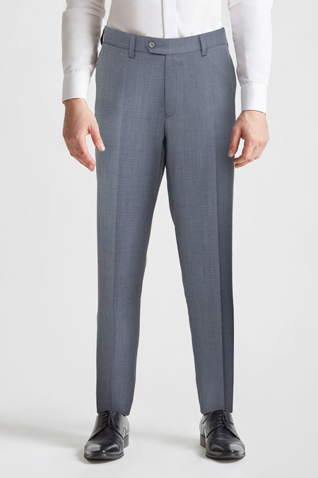 Spodnie Szare w Kratę