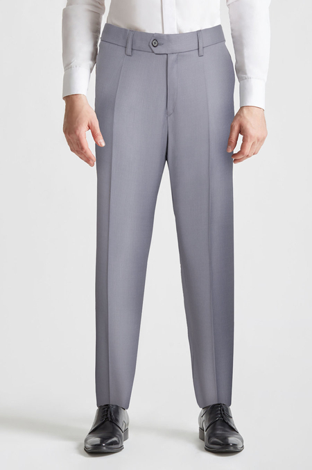 Spodnie Szare w Paski