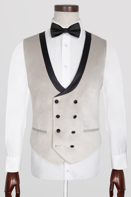 Kamizelka z Szarego Aksamitu