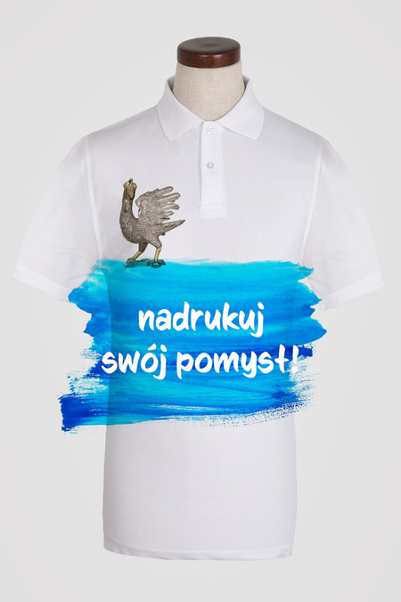 Koszulka Polo z Nadrukowanym Twoim Pomysłem