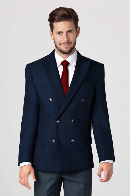 Marynarka Klubowa z Dowolnym Emblematem