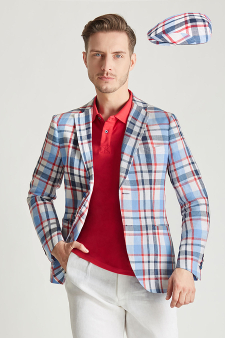 Zestaw Marynarka i Kaszkiet