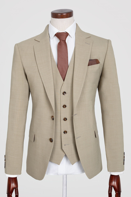 Marynarka Beżowy Melanż