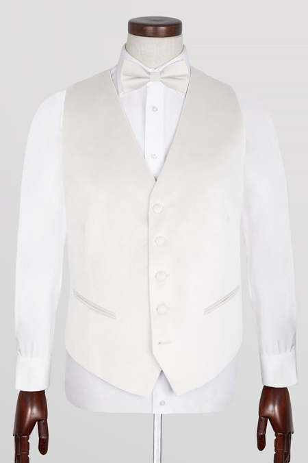 Kamizelka z Białego Aksamitu