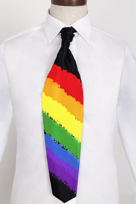 Fular we Wzór Tęczy