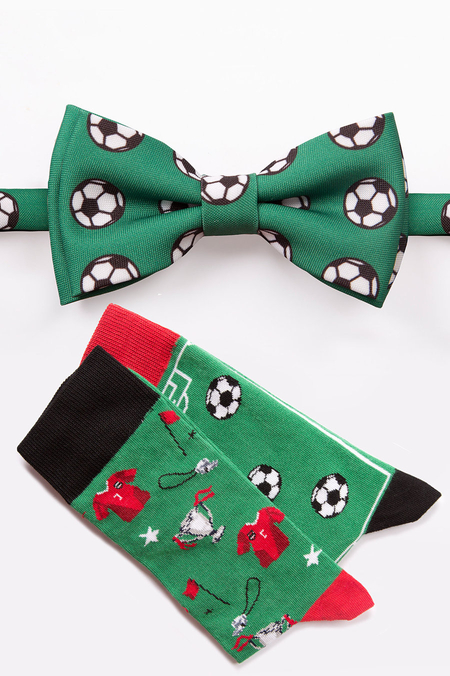 Zestaw Mucha i Skarpety w Piłki