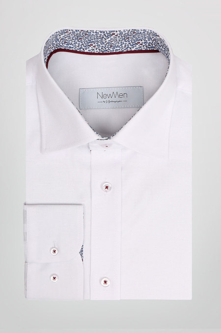 Koszula Biała z Akcentami