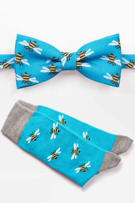 Zestaw Mucha i Skarpety w Pszczoły