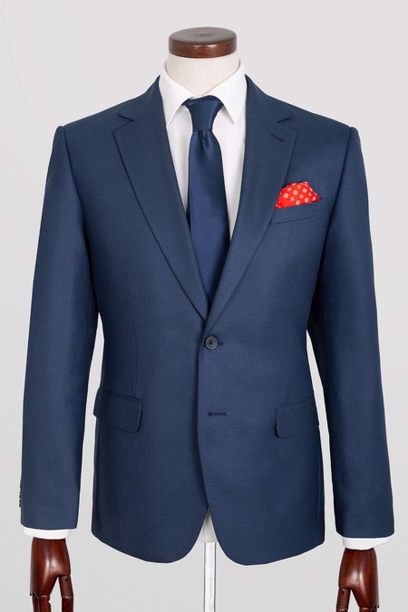 Zestaw Granatowy w Pepitkę