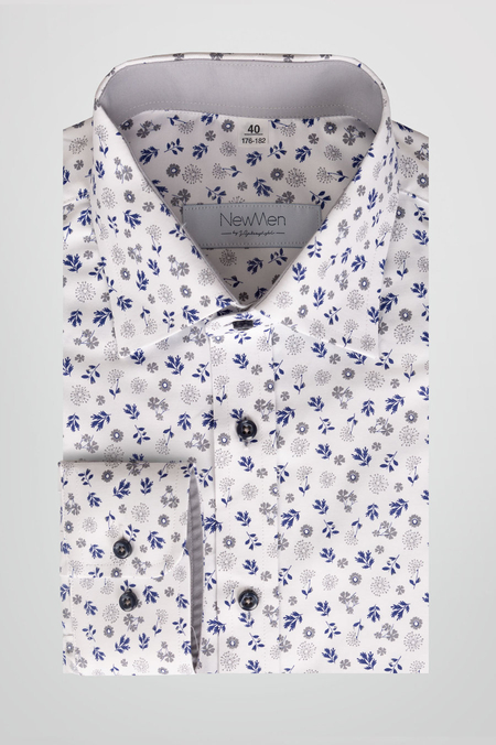 Koszula w Kwiatowy Wzór