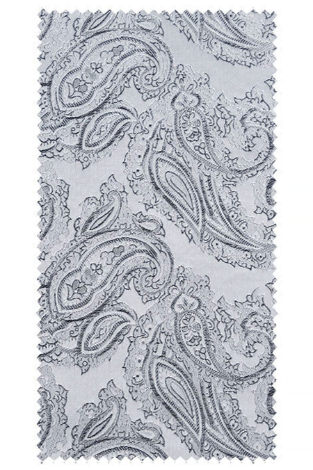 Srebrny Żakard we Wzór