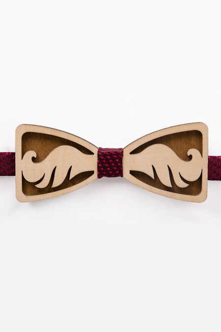 Mucha Drewniana 3D Wąs