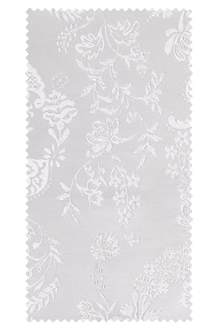 Srebrny Żakard we Wzór