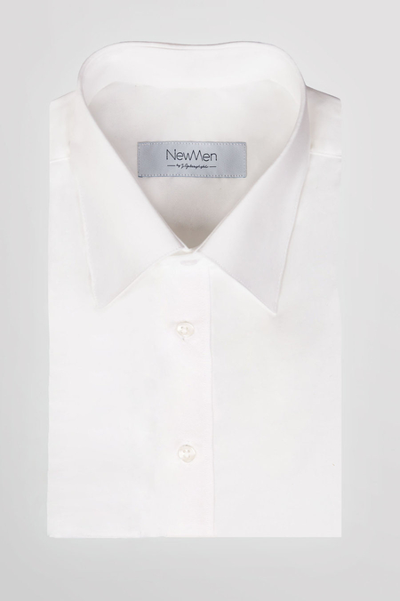 Koszula Biała z Krótkim Rękawem dla Hutnika