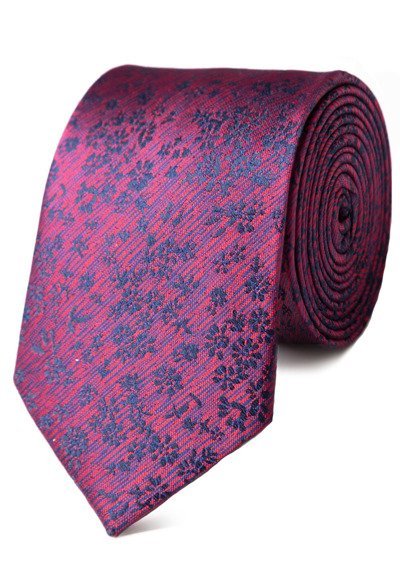Krawat Różowy we Wzór