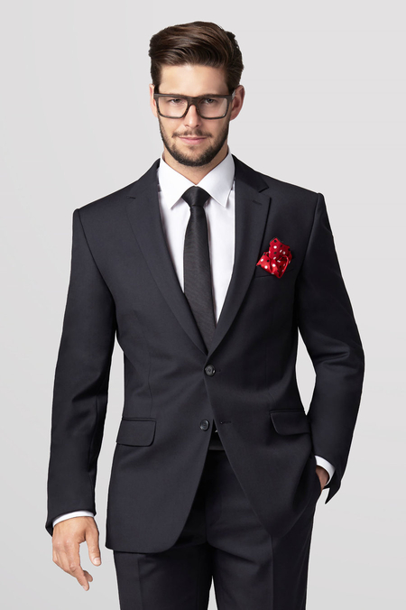 Zestaw Czarny Gładki