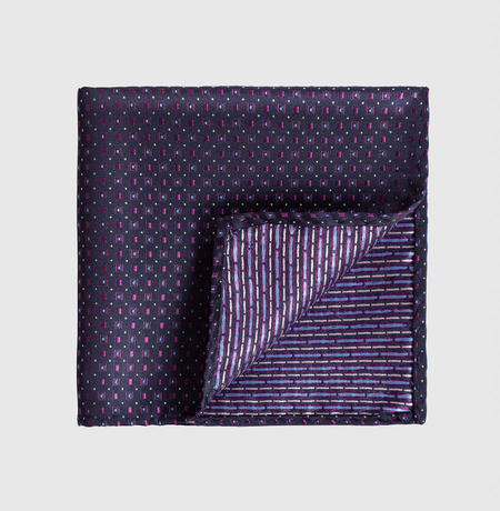 Poszetka Fioletowa w Wzór