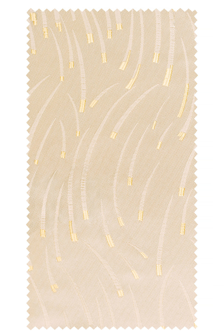 Beżowy Żakard we Wzór