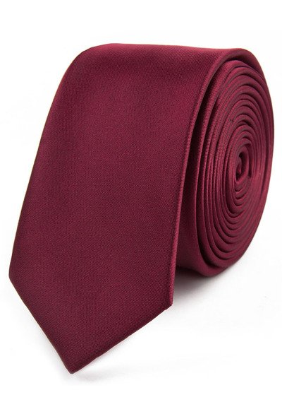 Krawat Bordowy