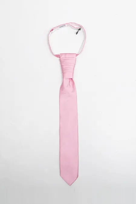 Różowy Krawat Gładki