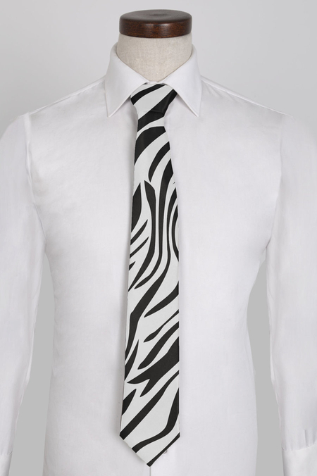 Krawat w Zebrę