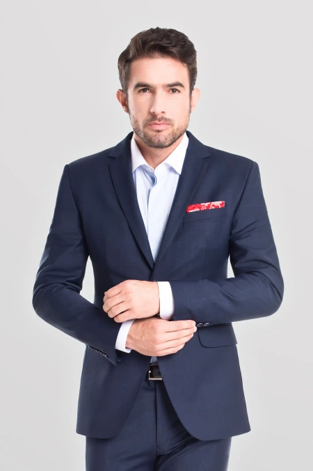 Garnitur Dwuczęściowy Granatowy