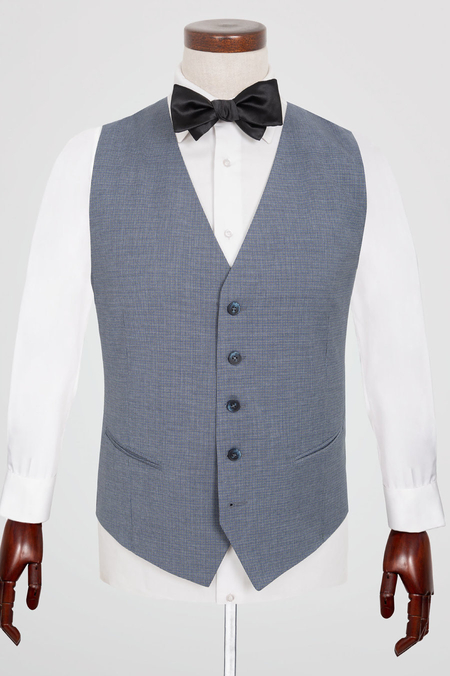 Kamizelka Szara w Pepitkę