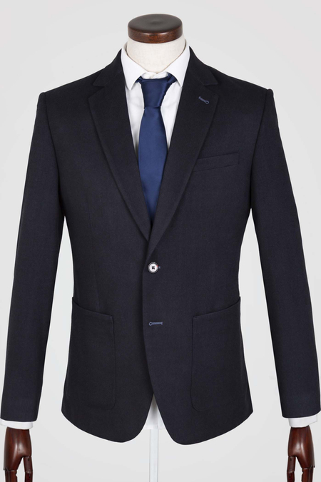 Męska Marynarka Granatowa