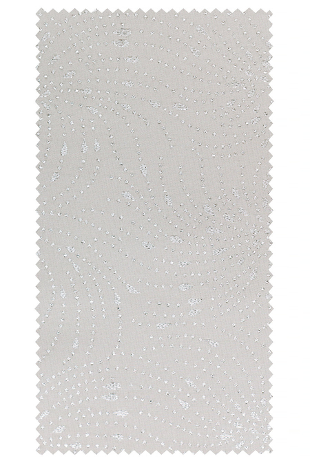 Beżowy Żakard we Wzór