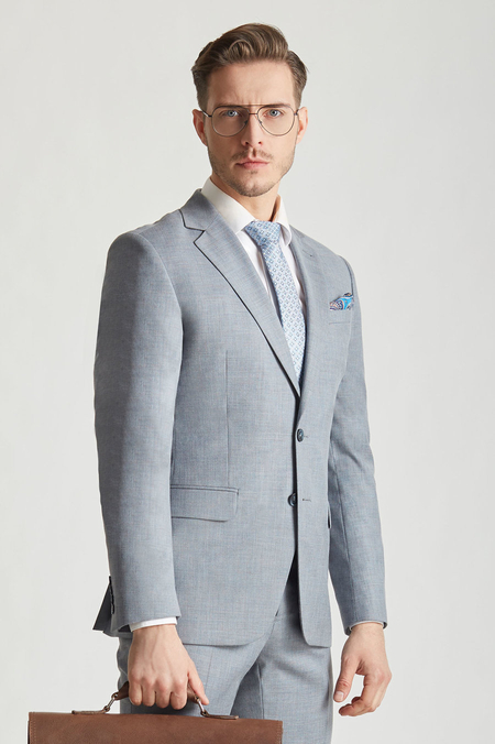 Marynarka Szary Melanż