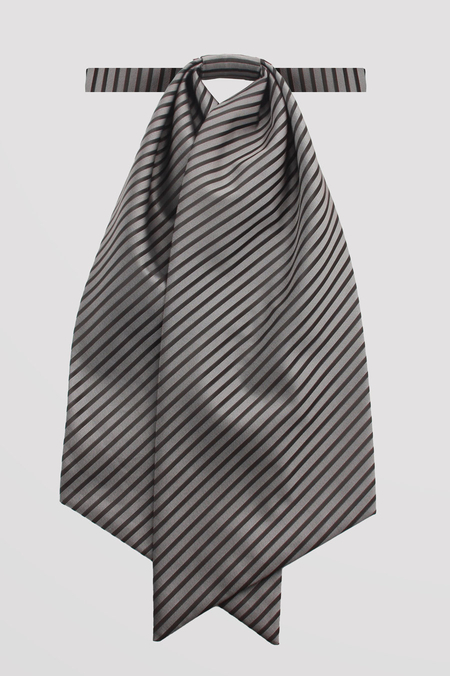 Fular Szary w Paski