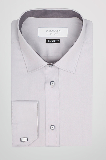 Koszula Kolor Popielaty