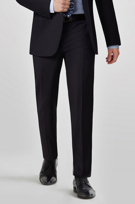 Spodnie Czarne Gładkie