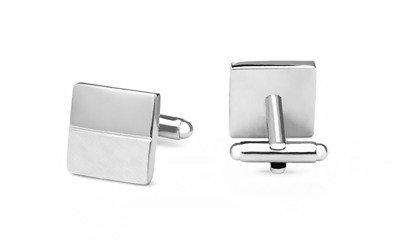 Srebrne Spinki Męskie