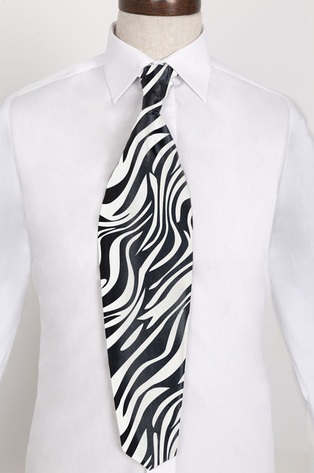 Fular we Wzór Zebry