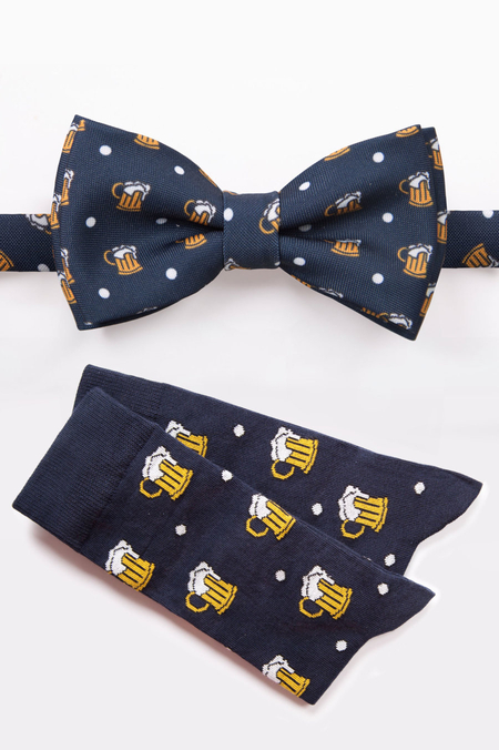 Zestaw Mucha i Skarpety w Kufle z Piwem