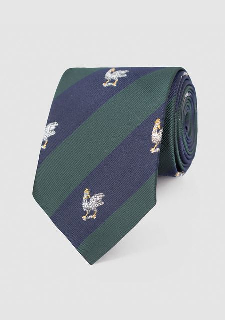 Krawat Klubowy z Kurem